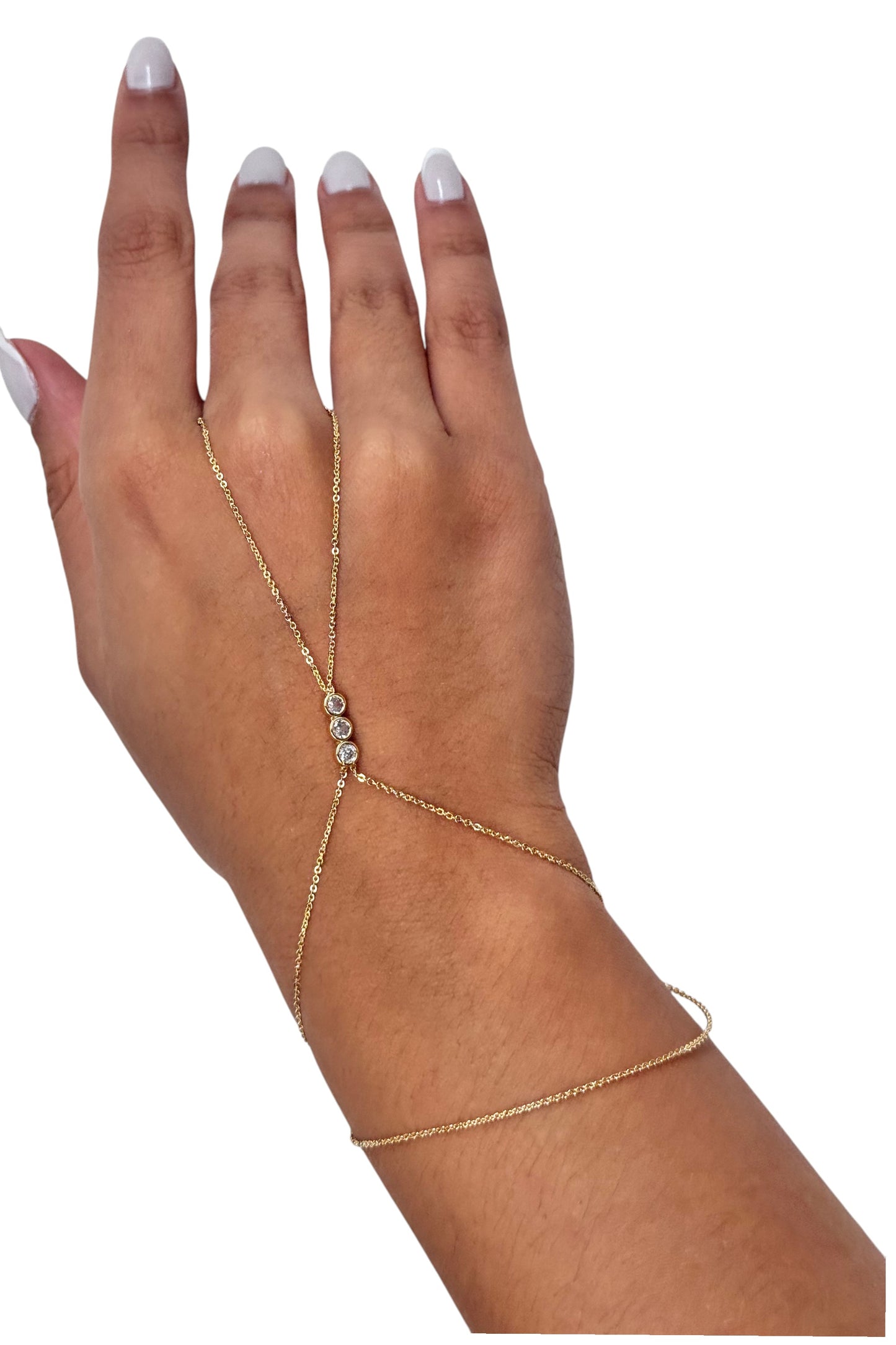 Hand Chain Britta Dorada