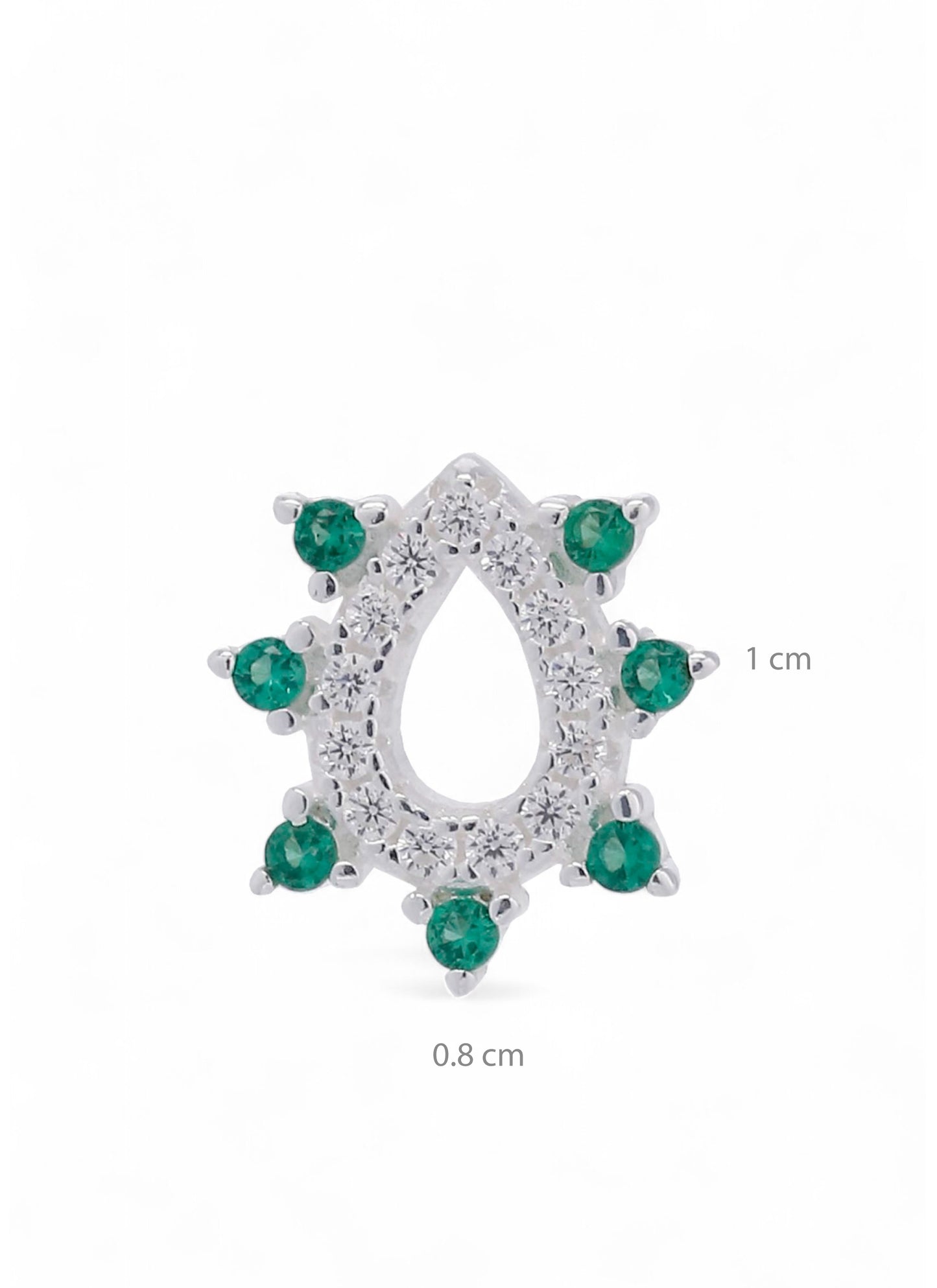 Topo Plata Ginebra Verde