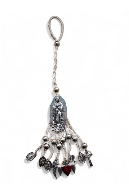 Bendición del Hogar Macramé Virgen de Guadalupe