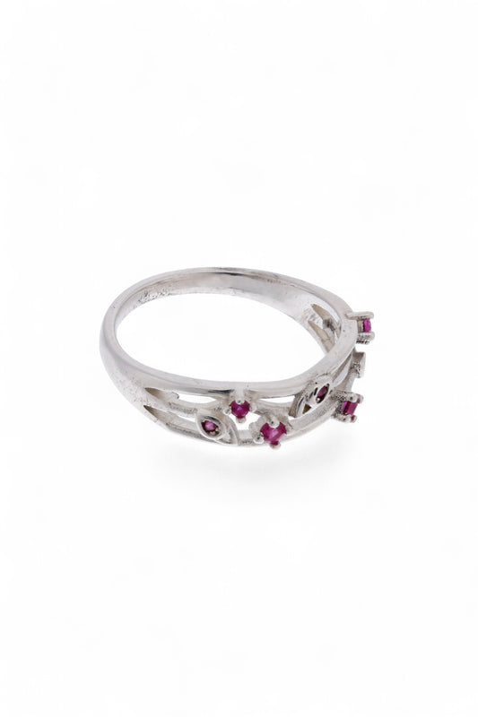 Anillo Alina Fucsia