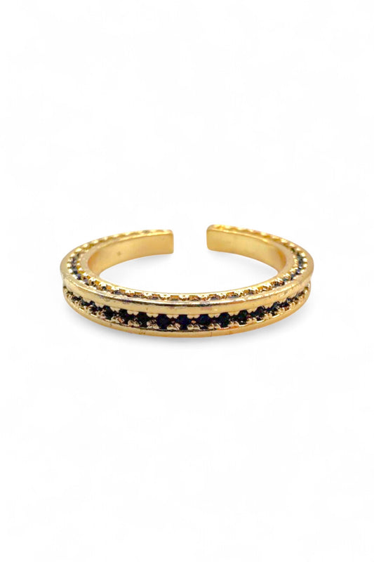 Anillo Circon Negro
