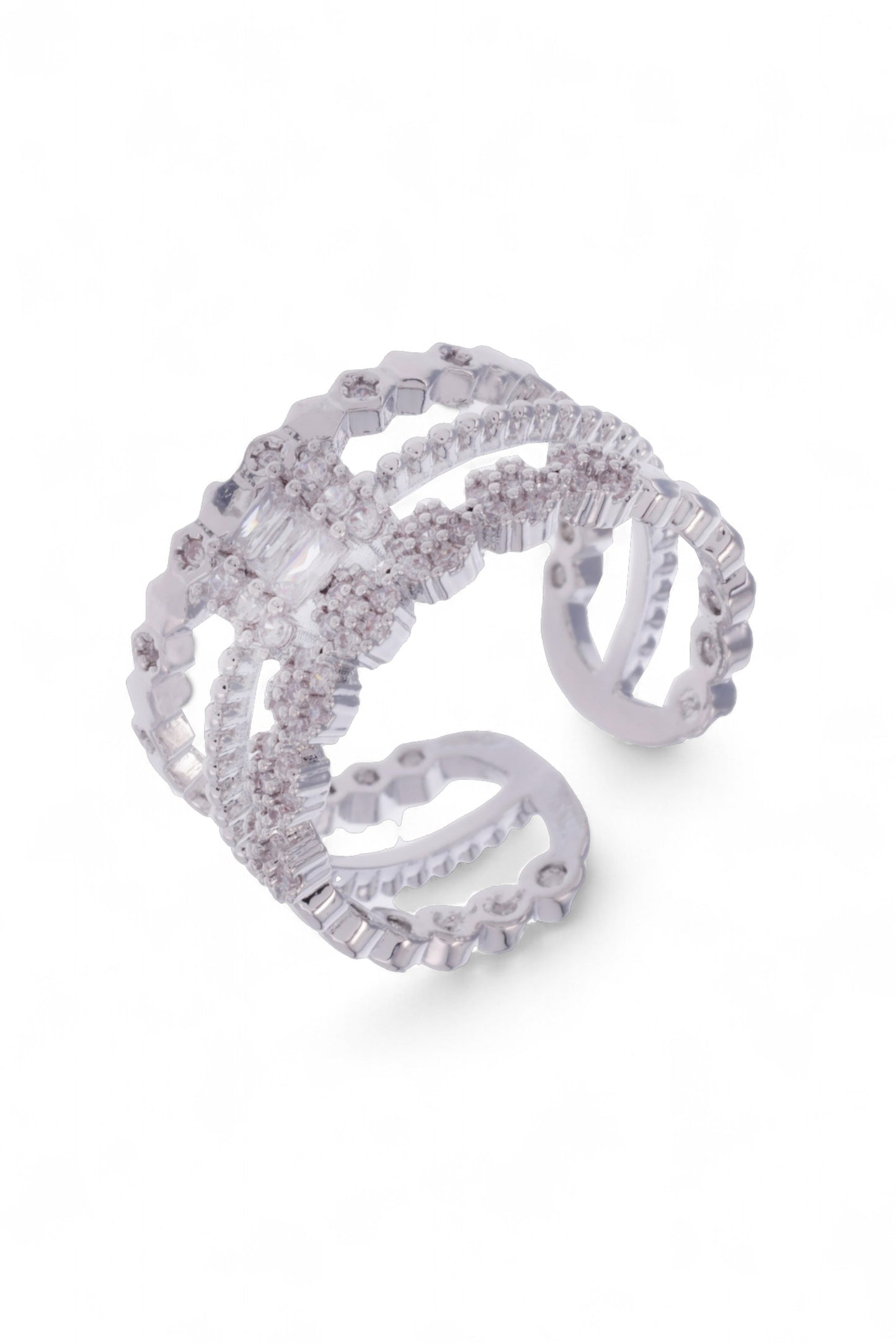 Anillo Anto Plateado