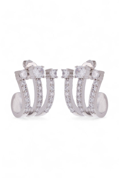 Arete Mara Plateado