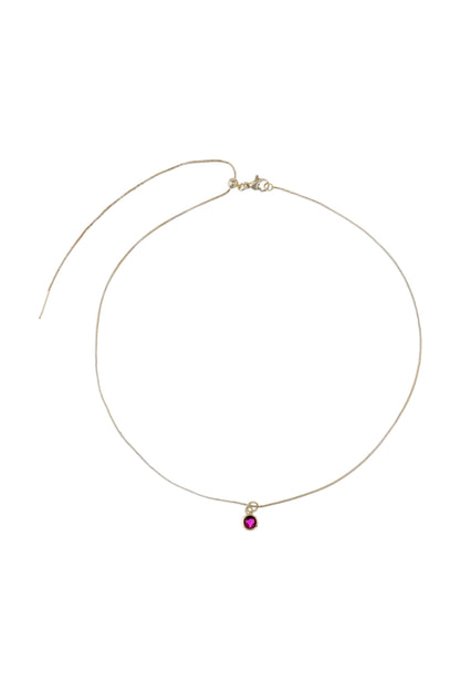 Cadena Punto de Luz Fucsia