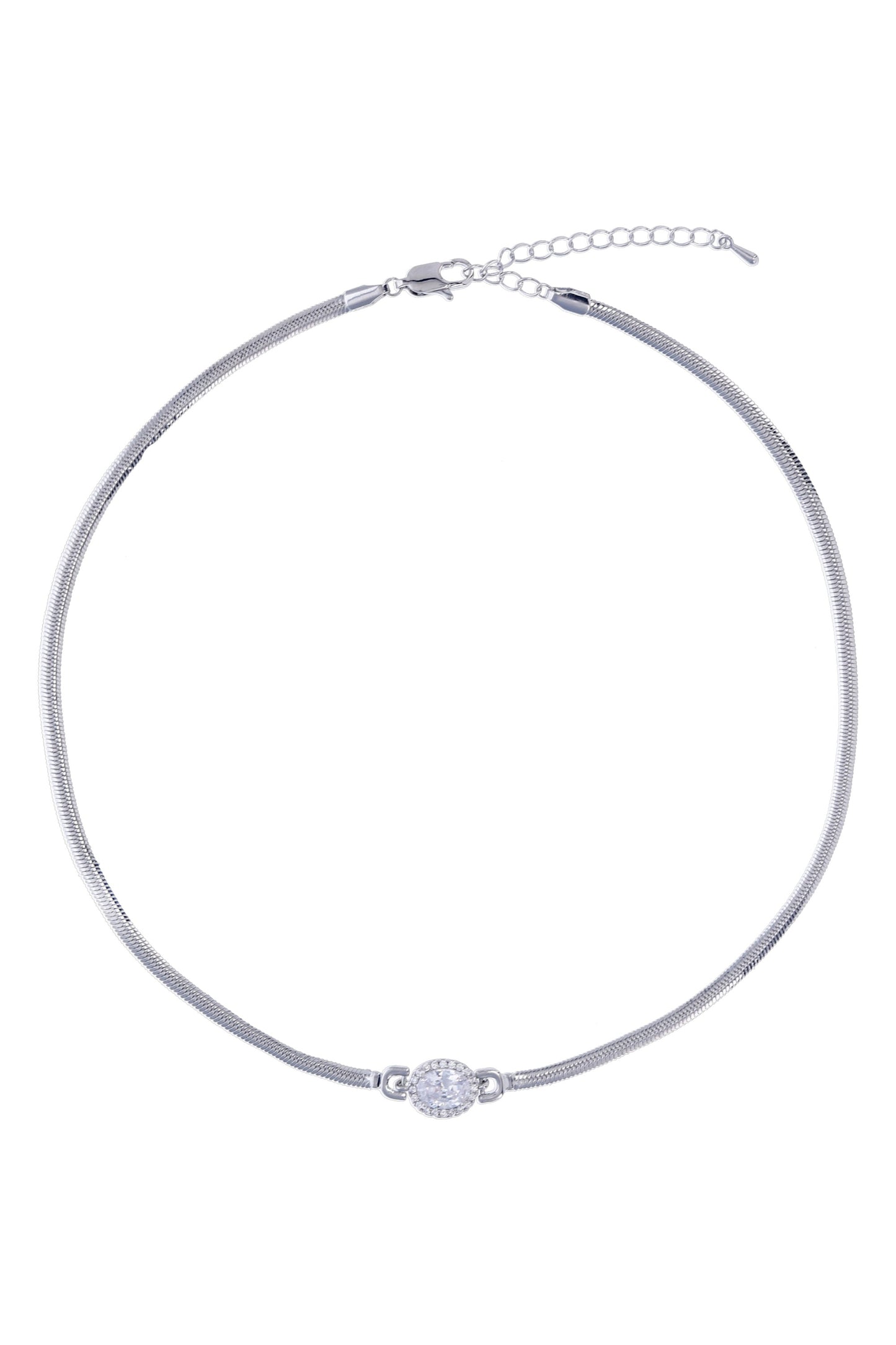 Cadena Dagna Plateado