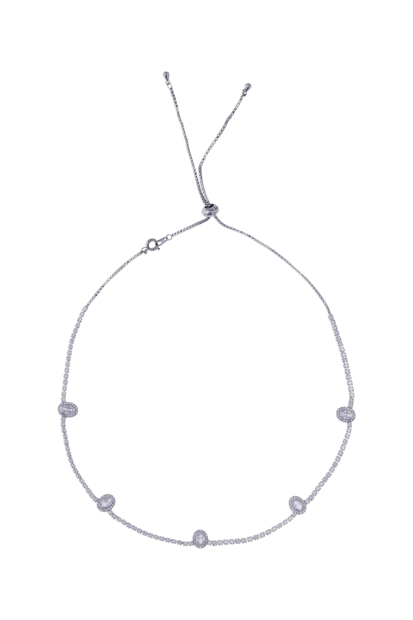 Cadena Eleonora Plateada