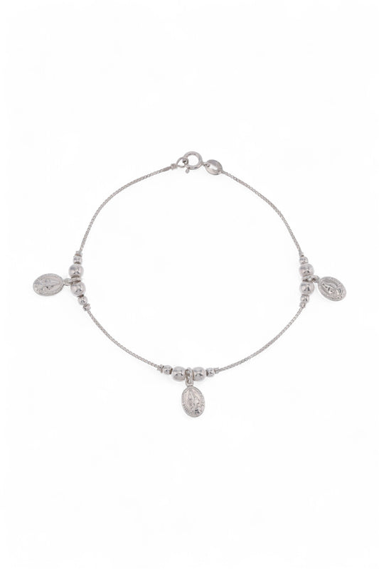 Pulsera Plata Virgen
