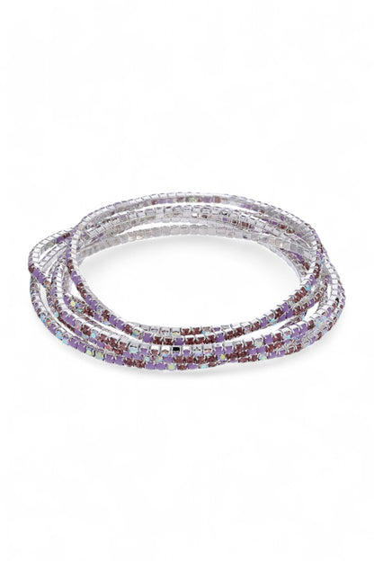 Pulsera Shine Purple