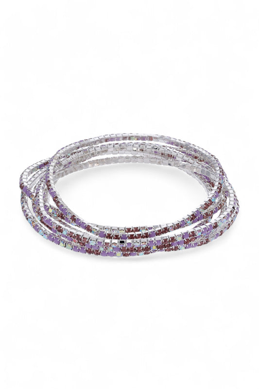 Pulsera Shine Purple