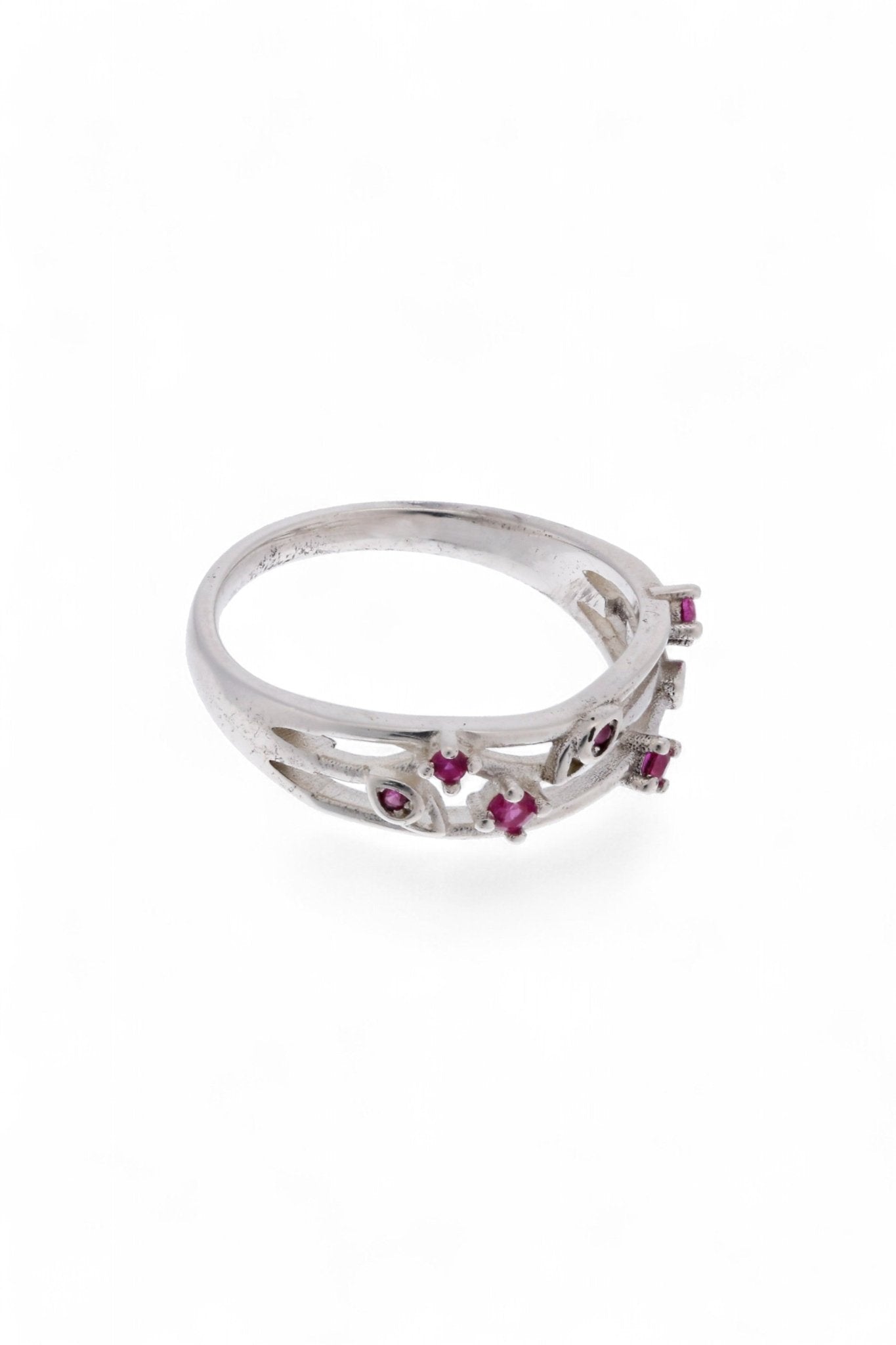 Anillo Alina Fucsia - AMR JoyeriaAnillos