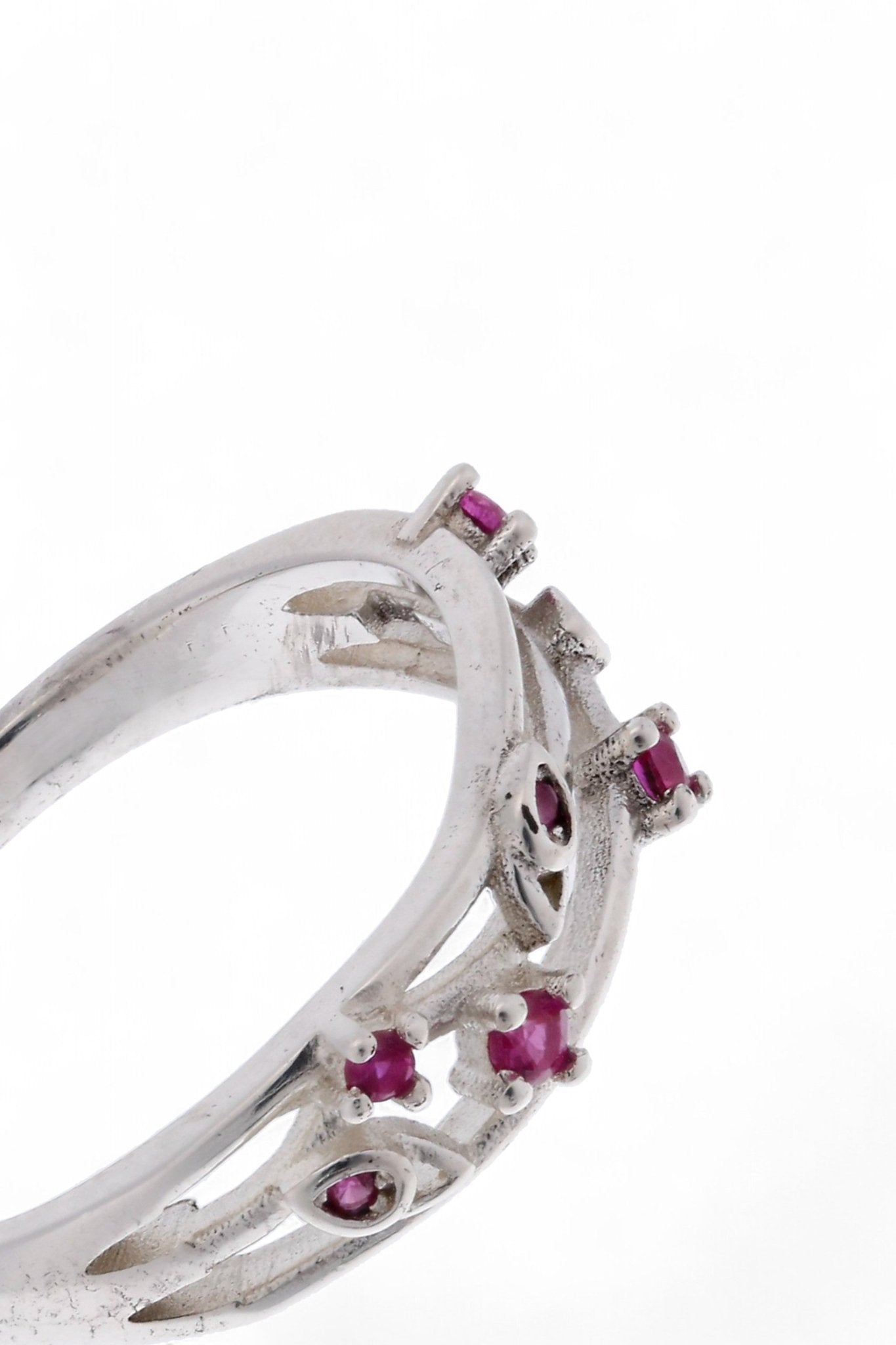 Anillo Alina Fucsia - AMR JoyeriaAnillos