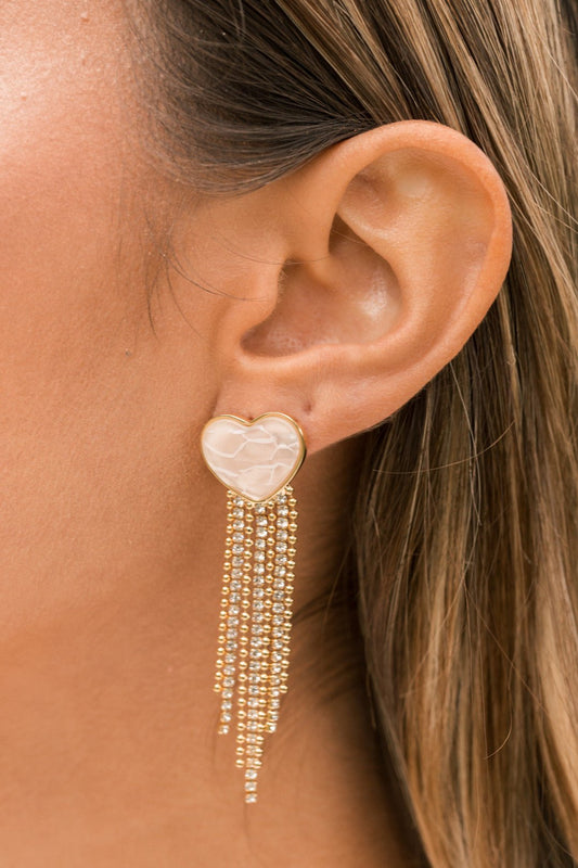 Arete Heart - AMR JoyeriaAretes